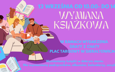 Zdjęcie do Wymiana książkowa