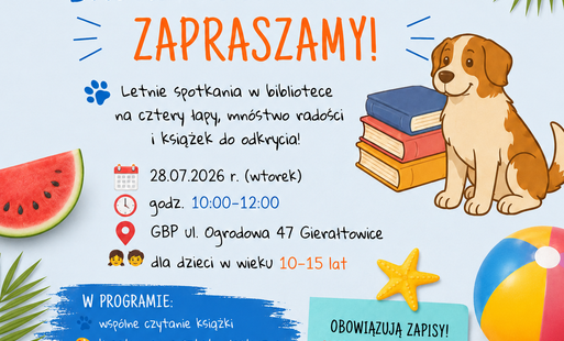 Bajki na cztery łapy zapraszamy na warsztaty
